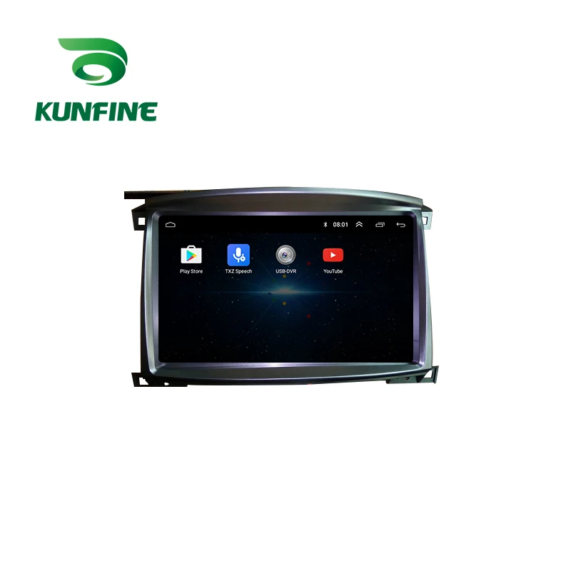 Автомобильный радиоприемник Toyota Land Cruiser 100 VXR AT 02 07 Восьмиядерный Android 10 0