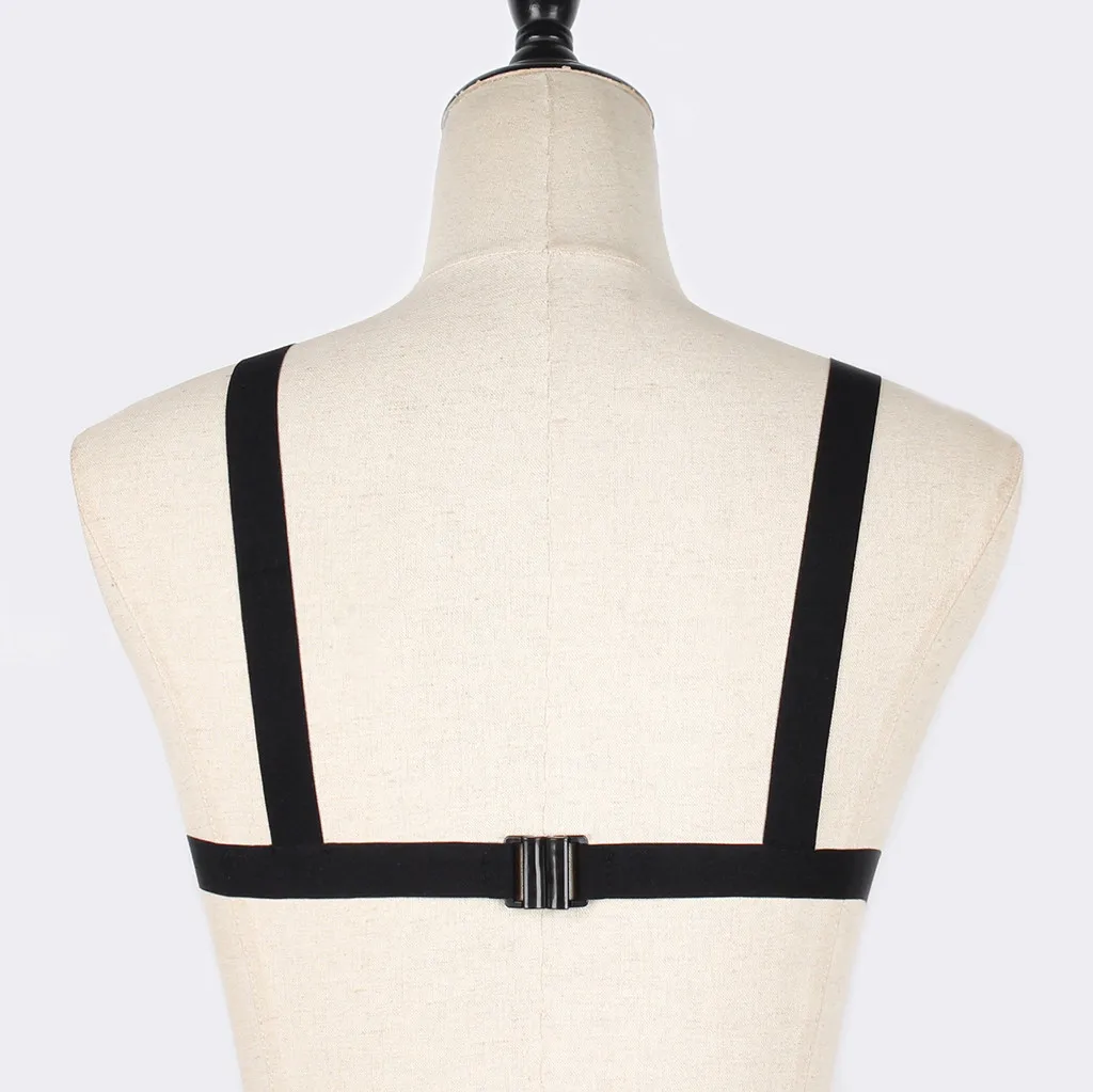 

Bra Women Alluring Cage Elastic Cage Bra Strappy Hollow Out Bustier Push Up Bra Underwear Women