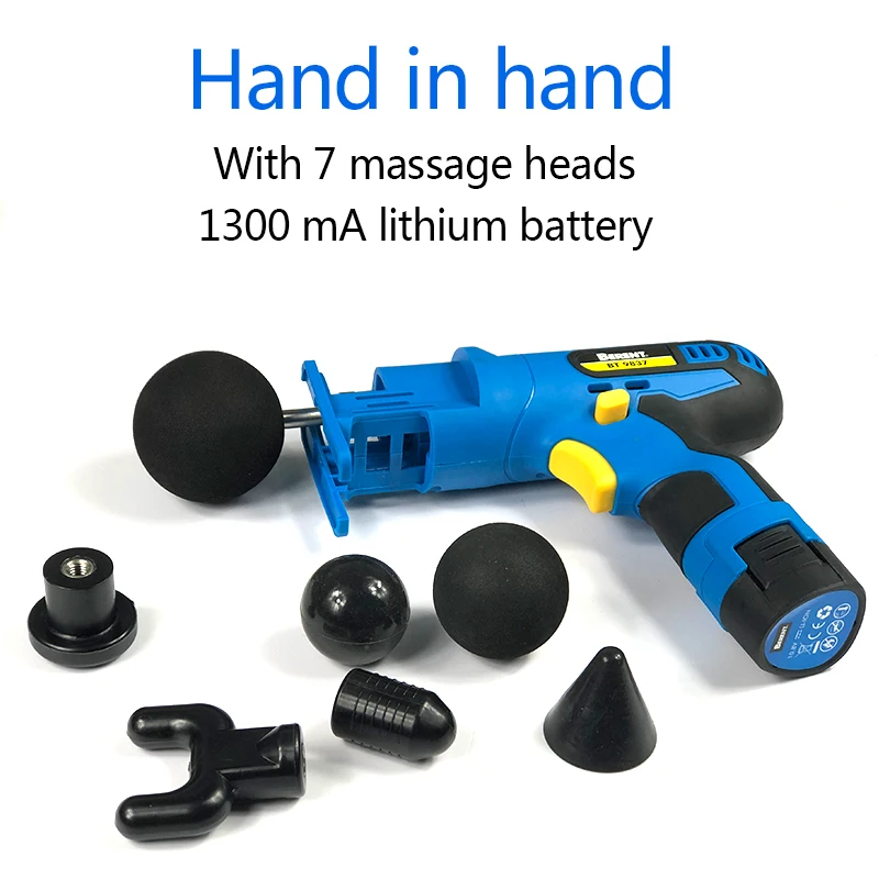 Электронный ФИЗИОТЕРАПЕВТИЧЕСКИЙ пистолет для массажа тела высокочастотный