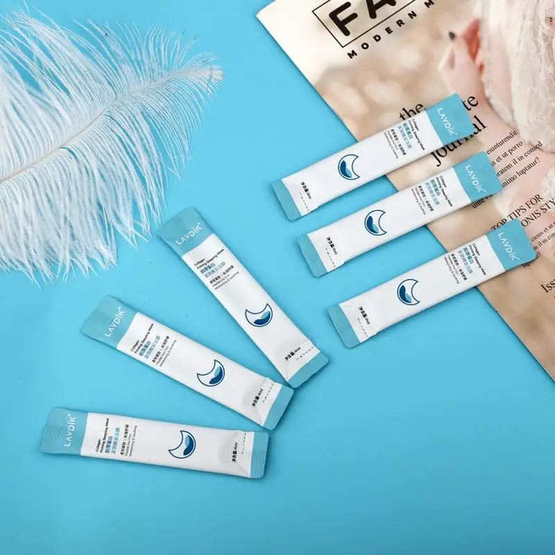 1 шт. коллагеновая одноразовая увлажняющая термоусадочная маска для сна с