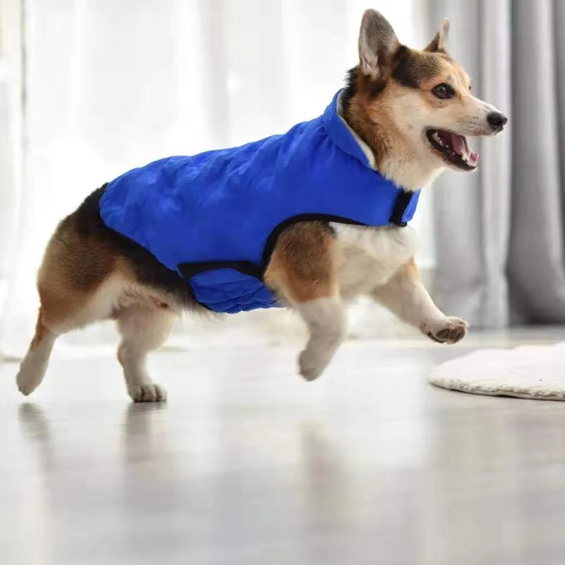 Одежда для собак зимняя куртка щенков пальто хлопковый пуховик дышащая одежда