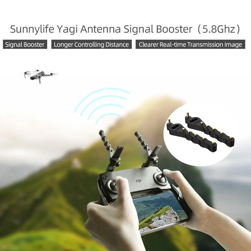 Новый усилитель сигнала Yagi антенна контроллер расширитель диапазона для DJI Mavic