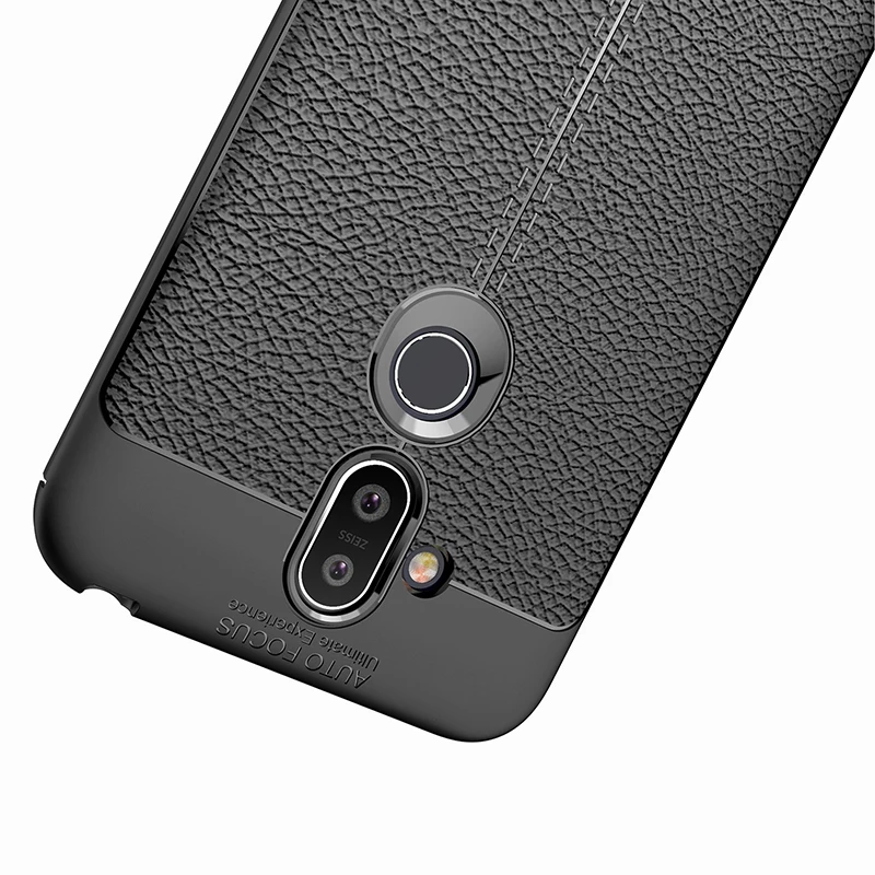 Роскошный силиконовый чехол-накладка из искусственной кожи для телефона Nokia 5 6 7 8. 1 9 7,1 6,1 plus 8,1x6x7, мягкий резиновый чехол s