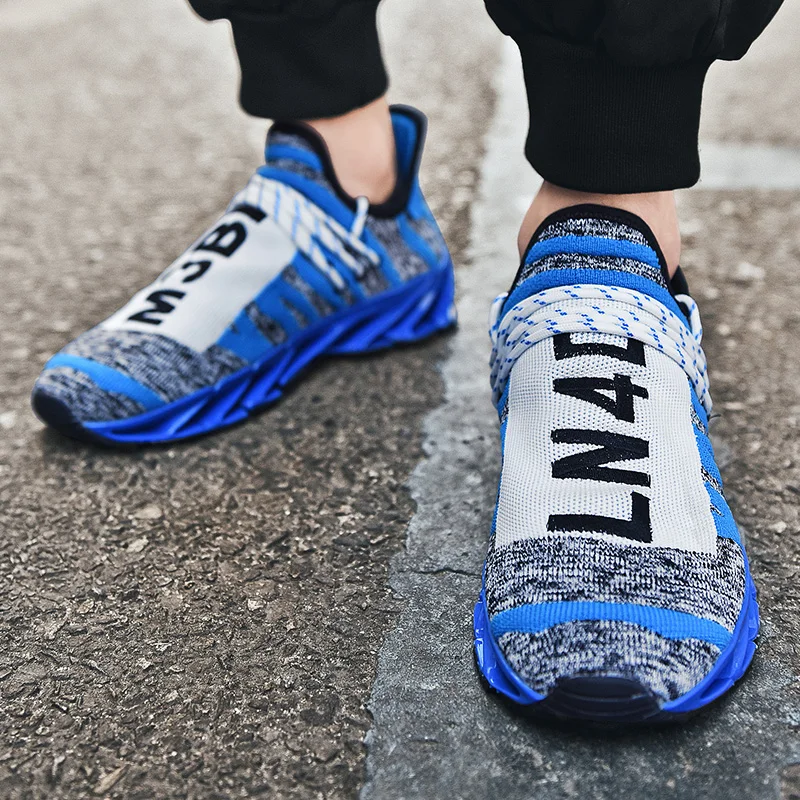 

Men Outdoor Non-slip Cushioning Casual Shoes Men Summer Breathable Wear-resistant Walking Thick Bottom Sneakers Men Large size