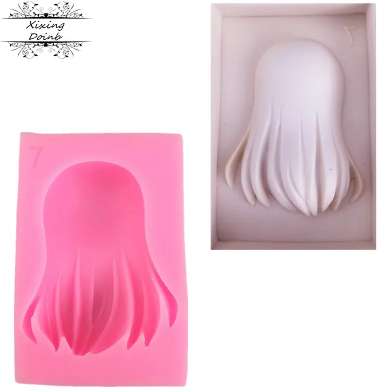 Силиконовая форма для выпечки длинные волосы | Дом и сад