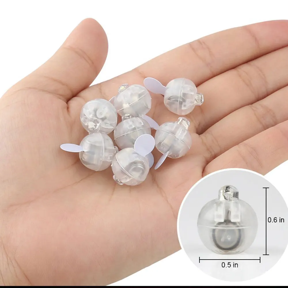 

Christmas Round Led Flash Ball Lamp Balloon Light long standby time for Paper Lantern Balloon Light Party Wedding Decorat