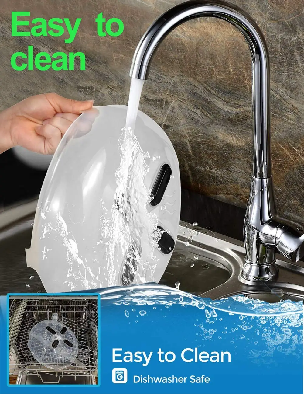 АБС пластик Магнитный блюдо для микроволновой печи крышка паровые