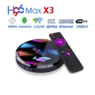 Приставка Смарт-ТВ H96 MAX, Android 9,0, 4K, 4 + 128 ГБ, Wi-Fi 2,45,01000 ГГц