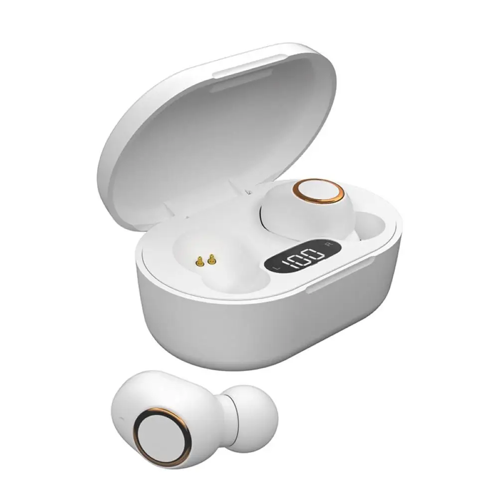 K1 Bluetooth 5 0 Беспроводной наушники HD звук цифровой Дисплей зарядки коробка Наушники