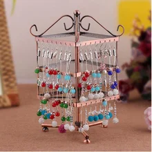 Hot sale Free shipping 96 Holes Earrings Stud Jewelry Display Jewllery organization Multifunctional Metal Display Stand Holder