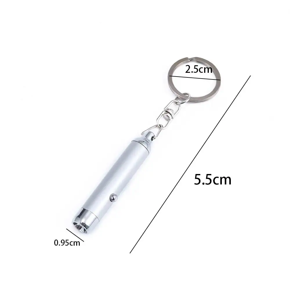 Портативная мини светодиодная УФ вспышка 1 шт. металлический карманный фонарик