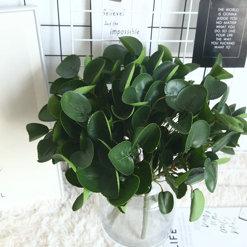 1 * искусственный цветок реалистичный вид зеленый декоративный для дома сада