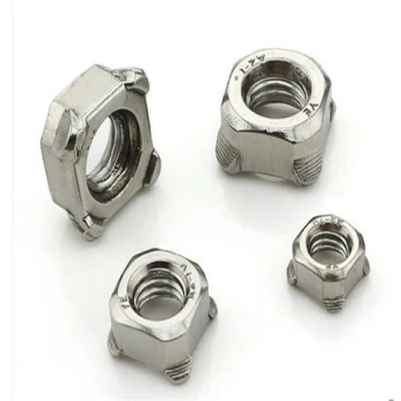 M4/M5/M6/M8/M10 квадратная сварная гайка Escuadra Soldar гайки Dado Quadrato Ecrou резьба подходит для