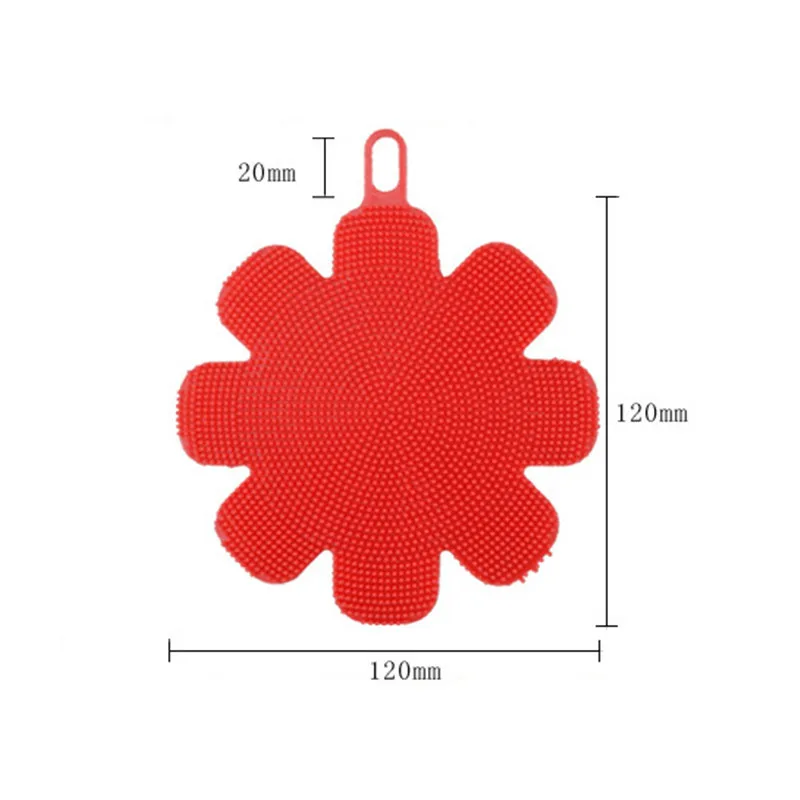 

Tableware Brush Multifunctional Dishwasher Brush Melon Fruit Vegetable Cleaning Brush Heat Insulation Pad Kitchen Supplies