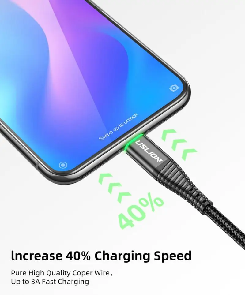 Кабель Micro USB 2020 и кабель Type C 3A для быстрой зарядки Samsung Xiaomi мобильный телефон