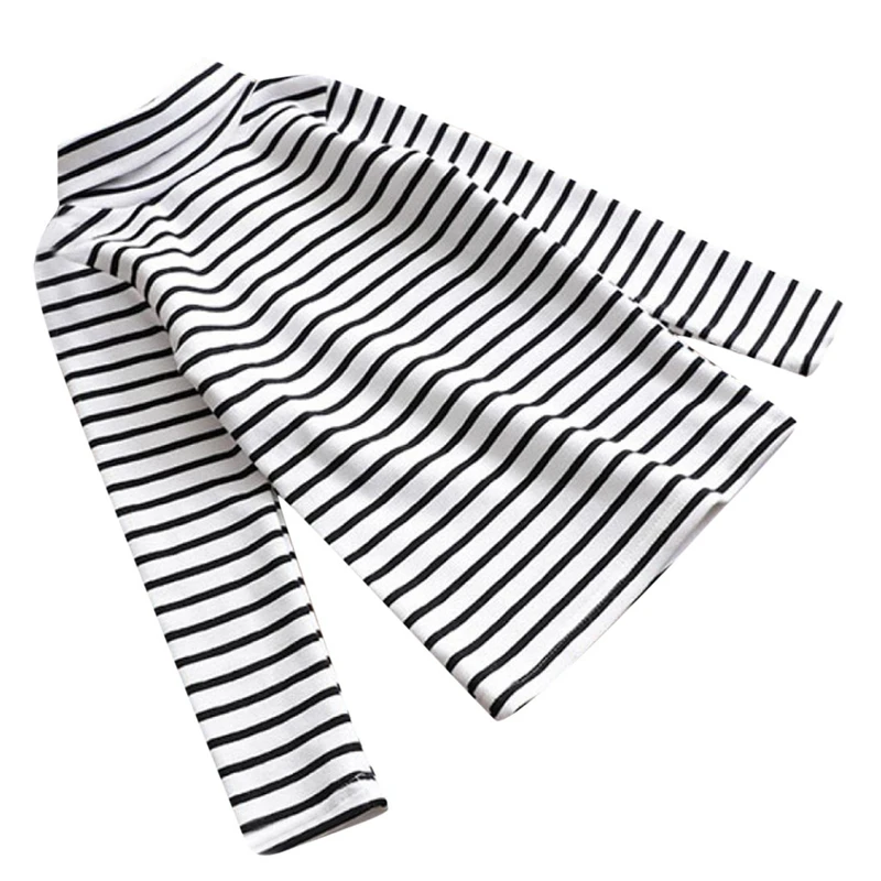 Осенне зимняя теплая флисовая рубашка в полоску с высоким воротником|Тройники| |