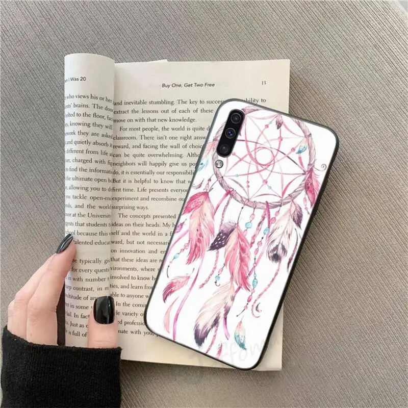 

Colorful Indian Dreamcatcher art Phone Case For Samsung galaxy S 9 10 20 A 10 21 30 31 40 50 51 71 s note 20 j 4 2018 plus
