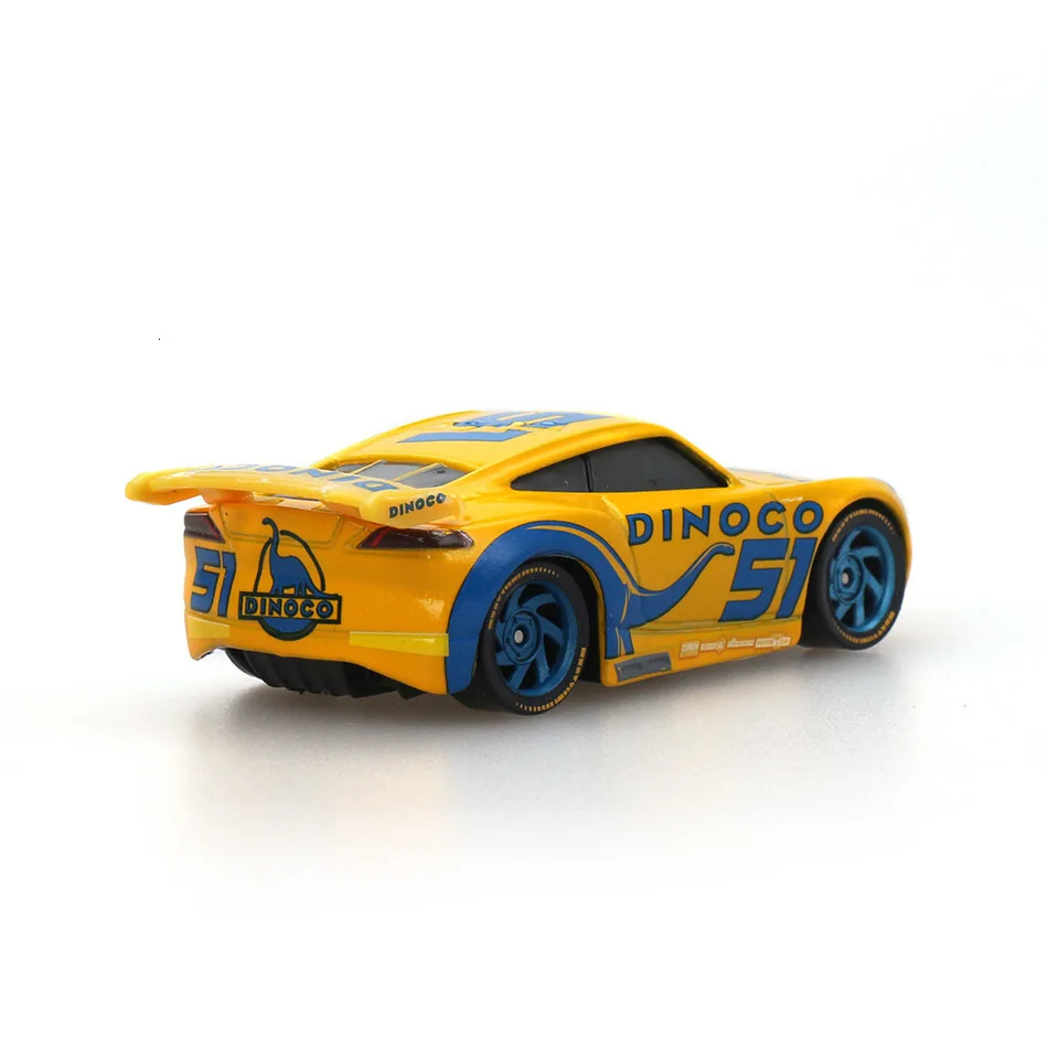 Disney Pixar Cars 2 3 Lightning 40 стиль Mcqueen Mater Jackson Storm Ramirez 1:55 литой автомобиль металлический сплав мальчик детские игрушки подарок