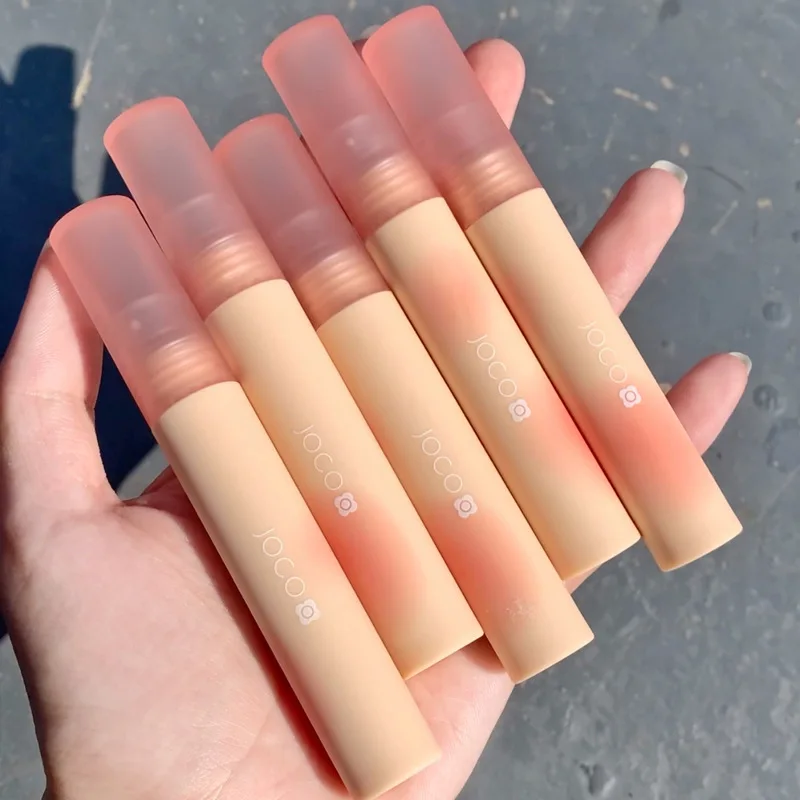 

Lipstick Gradient Matte Lip Balm Lip Mud Cameo Paste Milk Tea Color Lipstick Lip Glaze Not Easy to Fade No Stain on Cup Students