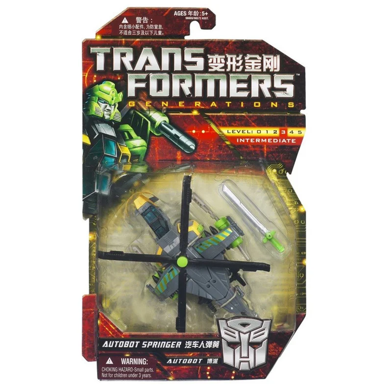 

Hasbro TransFormers Generations Autobot Springer SDCC Asia Limited Anime Figure Action Figures Model Favorites Collect Ornaments