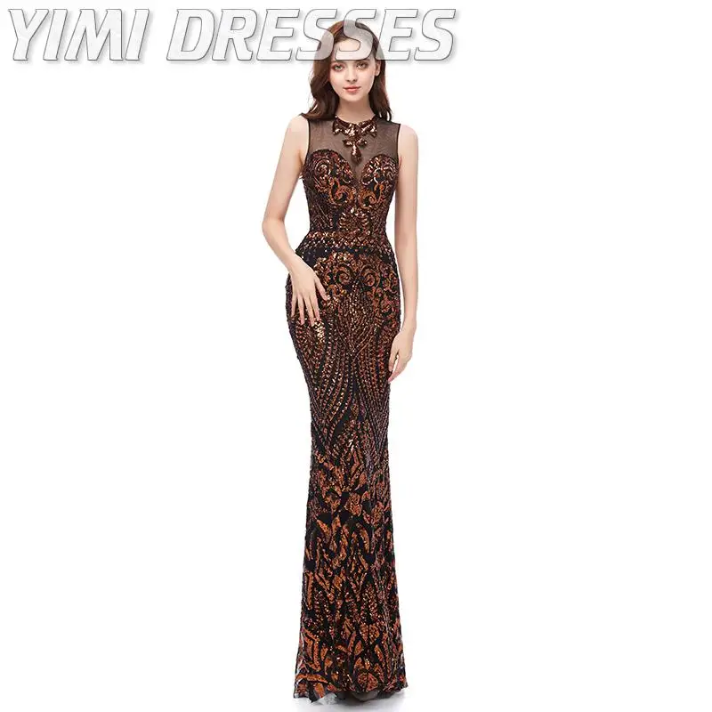 Роскошные фиолетовые кружевные вечерние платья с блестками Королевского синего