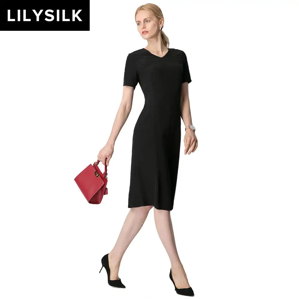 Платье LilySilk женское шелковое притягательное 16 мм на лето | Женская одежда