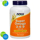 NOW Супер Омега-3-6-9 180 капс 1600 мг