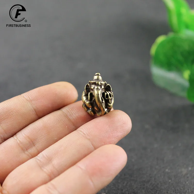 Мини лорд Ганеша Будда статуя слон Бог скульптуры Ганеш статуэтки Чистая медь