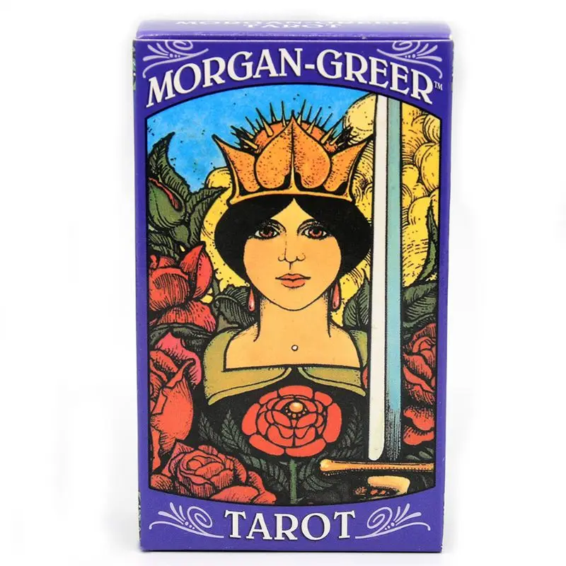

Новинка, колода карт Greer Tarot 78, настольная игра для семейвечерние, таинственное гадания, игральные карты с изображением оракула