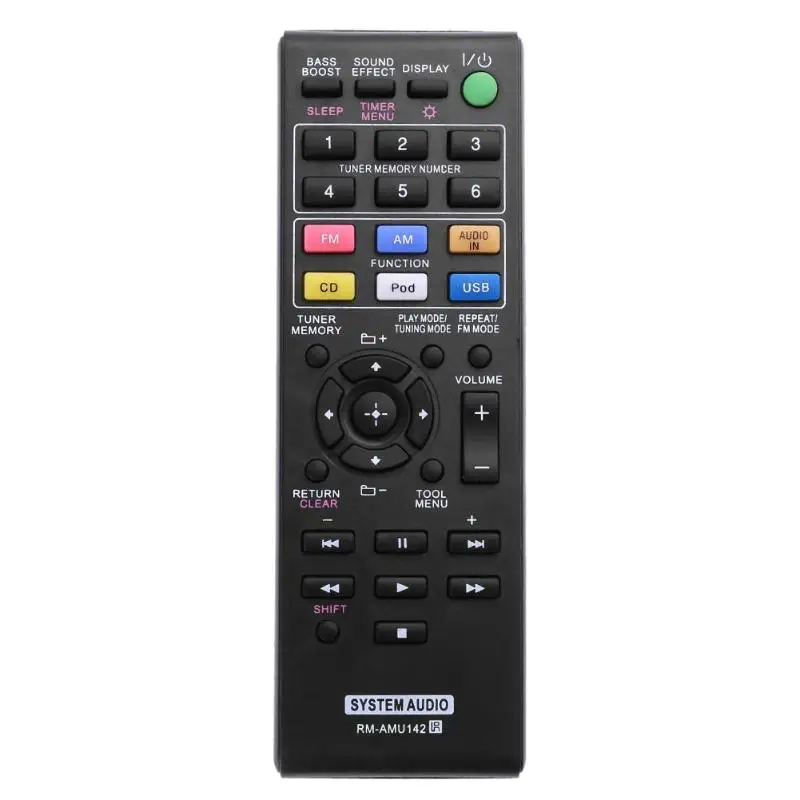 Пульт дистанционного управления для sony RM AMU142 пульт Замена CD Micro Hi Fi CMT 50IP