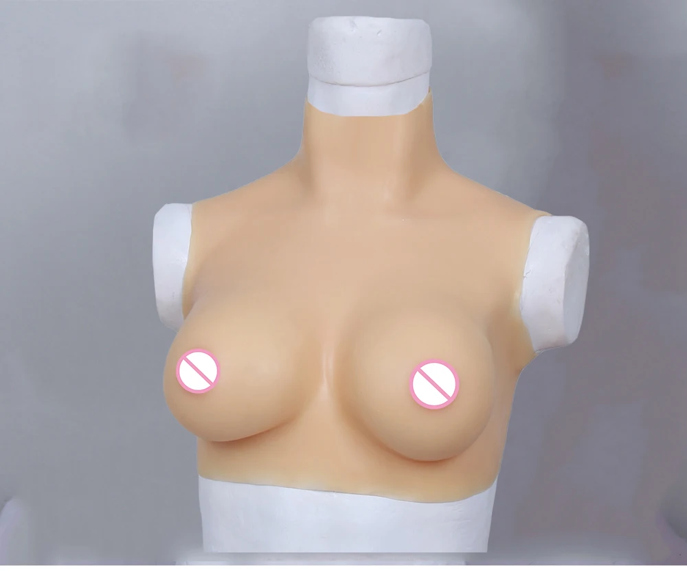 70C High quality Silicone breast form for crossdresser Crossdressing props realistic boob breast enhancer shemale