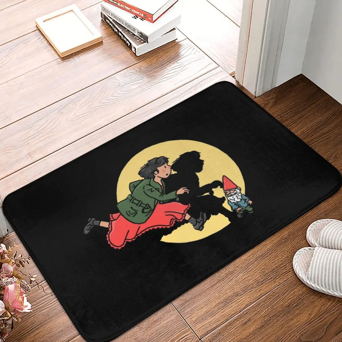 

The Adventures Of Amelie Polyester Doormat Rug carpet Mat Footpad Non-slip WashableEntrance Kitchen Bedroom balcony Cartoon