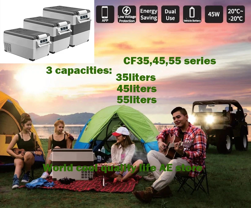 Компрессор для кемпинга и пикника на открытом воздухе 45 л 12 в пост. Тока 24