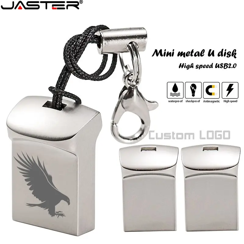 USB флеш накопитель JASTER металлический 4/8/16/32/64/128 ГБ|USB флэш-накопители| |