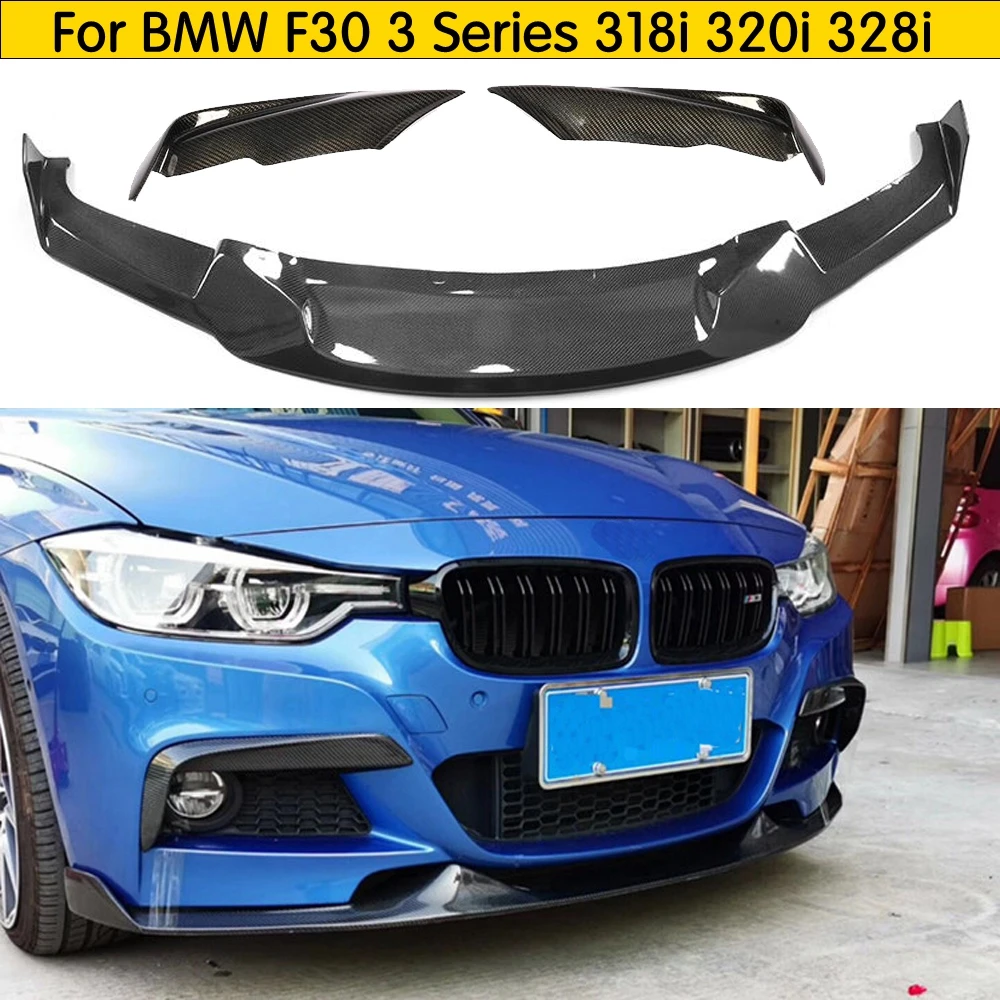 Передний бампер из углеродного волокна для BMW F30 3 серии 318i 320i 328i 335i 340i с M-tech M-sport