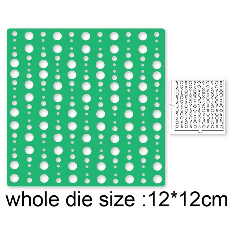 

2020 New Metal dies Water Drop Background Frame Cutting Dies DIY Scrapbooking Dies Cards Making Embossing Decorations Craft Dies