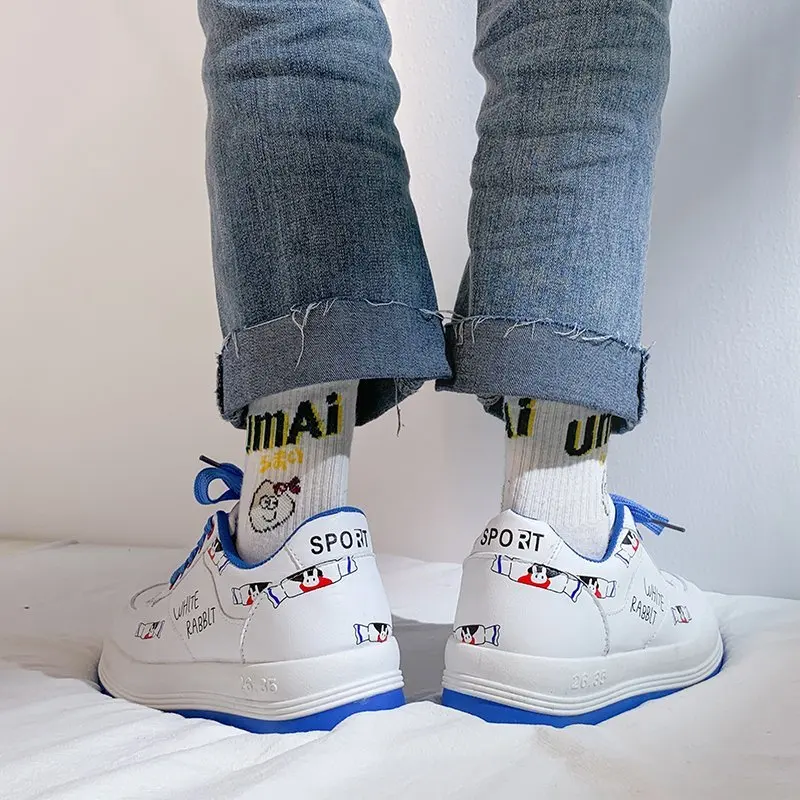 

OIMG Women Shoes Spring New Fashion Wild Student Women's Shoes Ulzzang Platform Sports Shoes Female Wisdom Shoes Women Sneakers