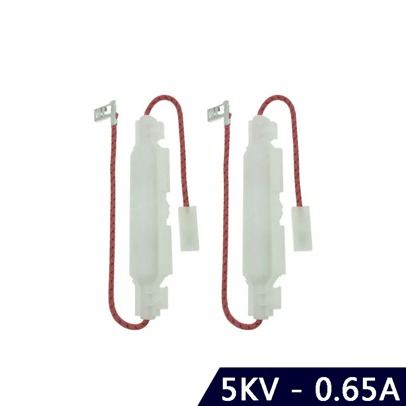 2 шт. 5KV 0.65A 650mA микроволновая печь высоковольтный предохранитель держатель СВЧ