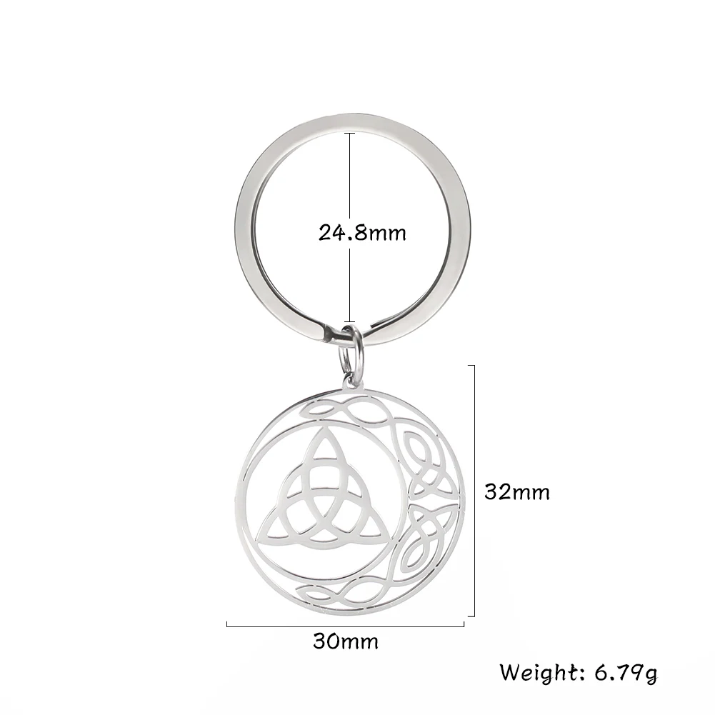 Винтажный религиозный кулон с пентаграммой брелок из нержавеющей стали вырезами