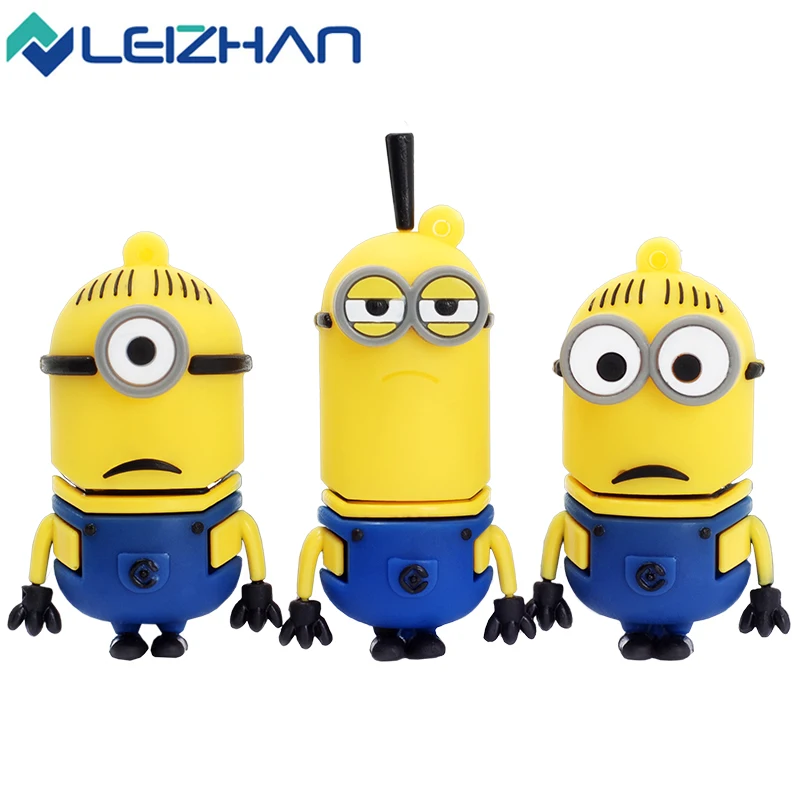 Флеш-накопитель Minions 64 ГБ 32 16 8 флешка с героями м/ф Гадкий я Марк Джерри Филл Тим