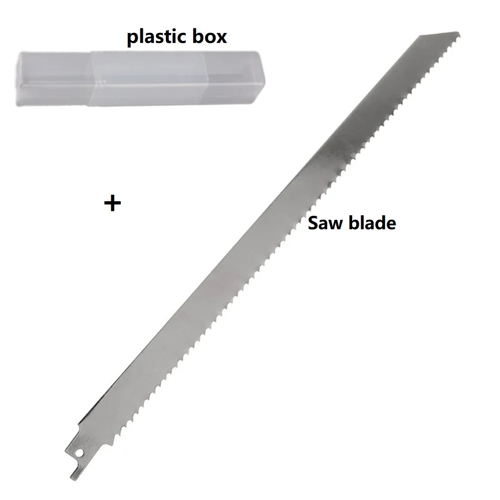 

Reciprocating Saw Blade 300mm Stainless Steel For Cutting Frozen Meat,Ice,Wood Silver Long Saw Blade Suitable For Cutting Wood,