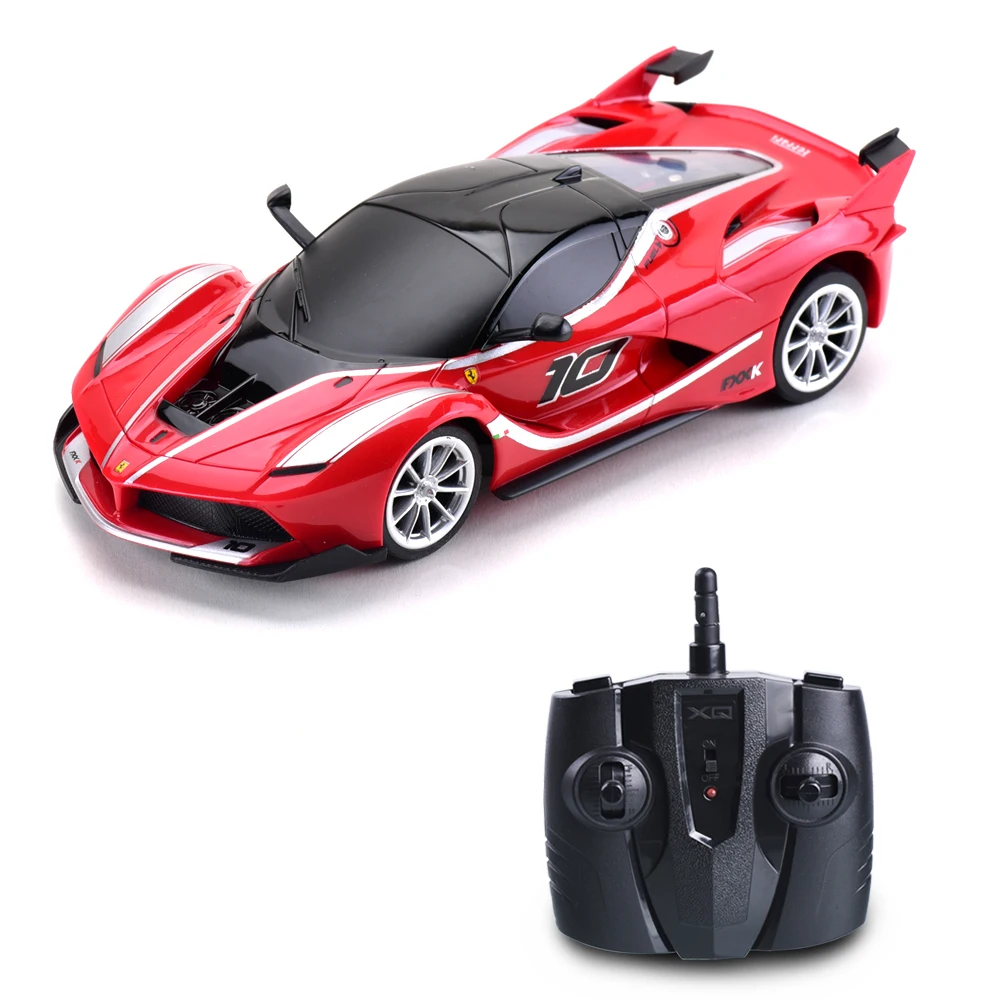 Радиоуправляемый автомобиль XQ 1/32 2 4G для Ferrari FXXK RC спортивные гоночные автомобили