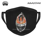 Черная дышащая многоразовая маска для рта шахтхар, Пончик, шехтхар