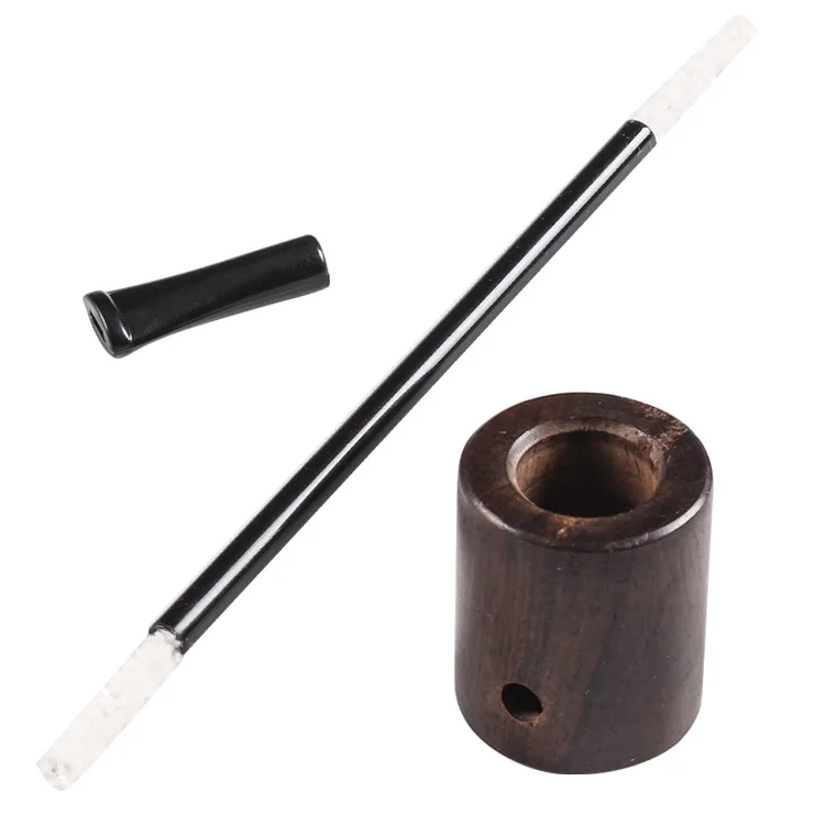 Red wood Cigar Pipe Holder straight tobacco Store Smoking Accessories Men Gadget Best Christmas Gift For Husband | Дом и сад