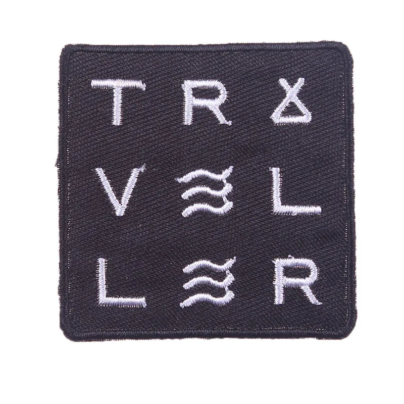 Рок группы патч вышитые патчи для Костюмы с текстовой нашивкой заплаты металла