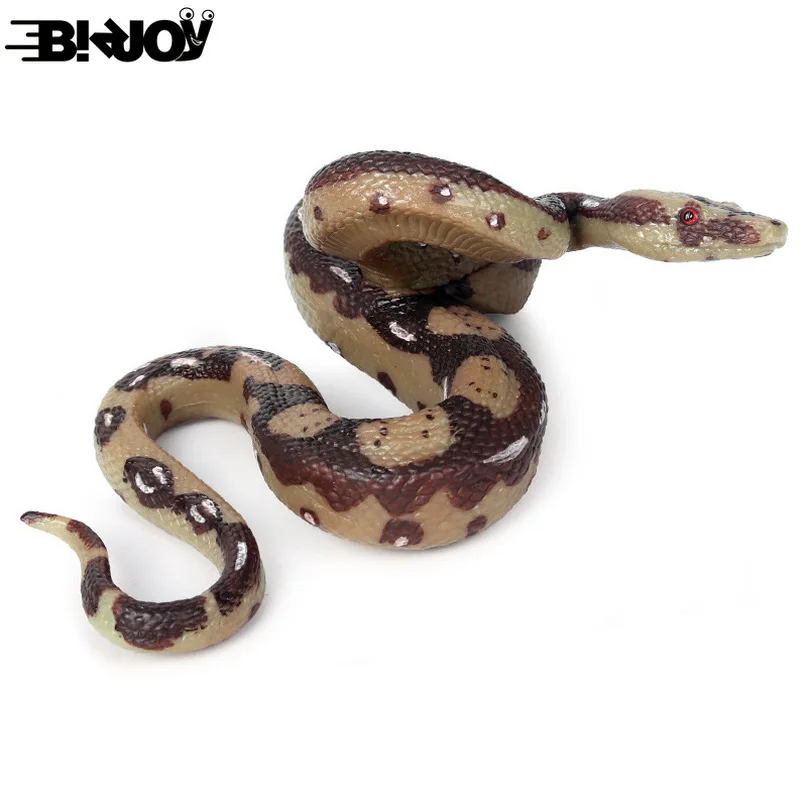 Игрушка Змея с имитацией боа змея модель земноводного рептилия образовательная