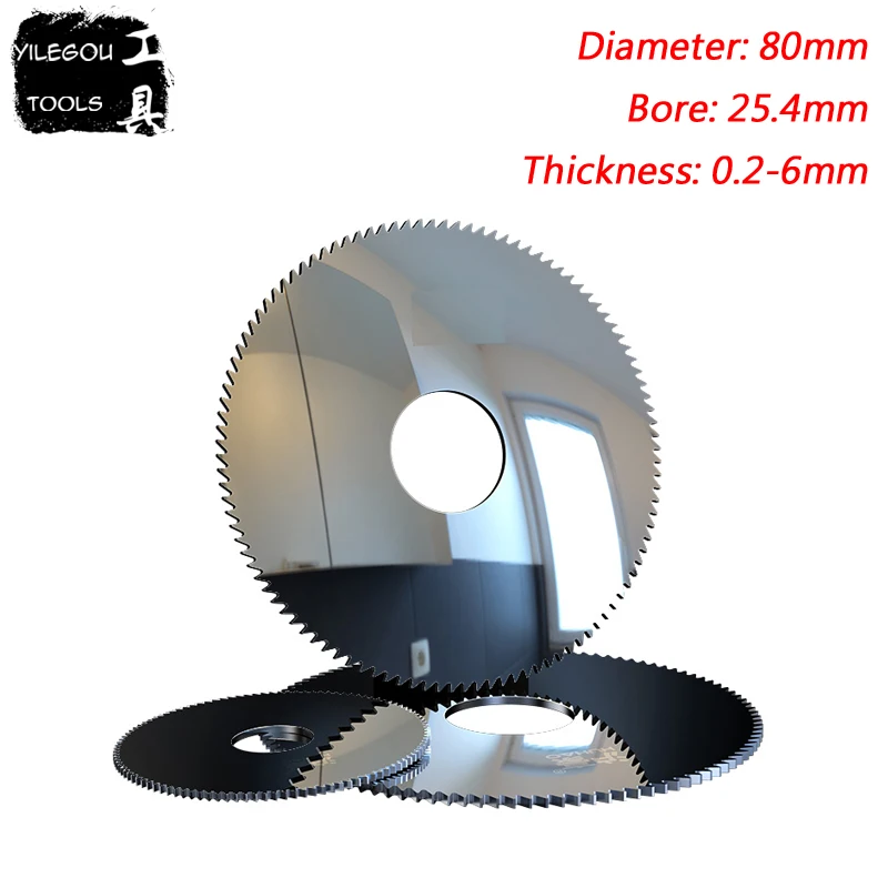 

80x25,4 мм твердосплавная Вольфрамовая циркулярная пила 80 мм Вольфрамовая сталь фреза для резки нержавеющей стали, толщина 0,2-6 мм