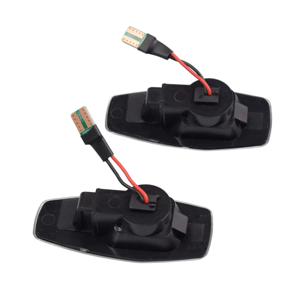 

2pcs Dynamic LED Side Marker Turn Signal Lights Indicator Amber Repeater Car Lights For Hyundai Terracan (HP) 2001-2006