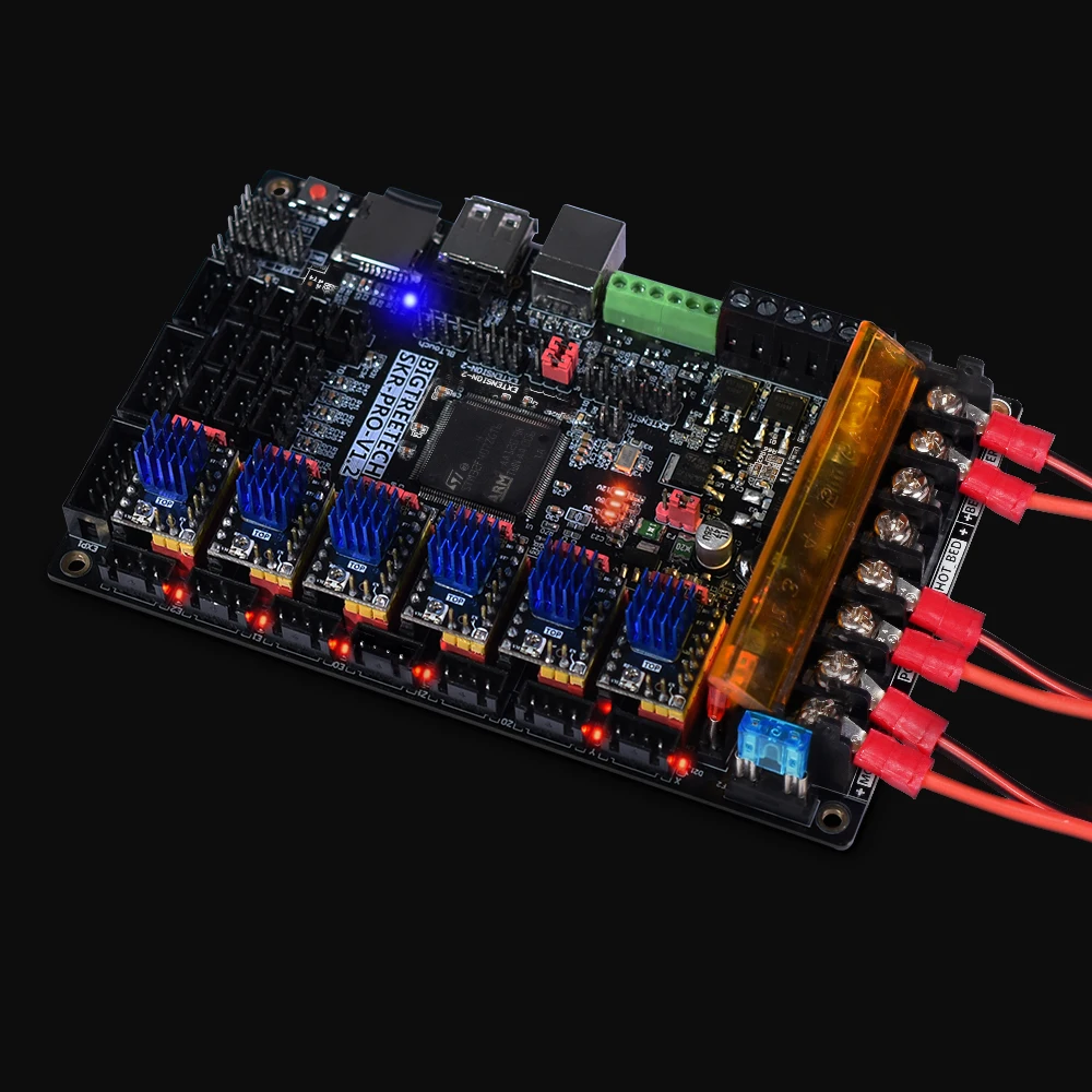 Плата управления BIGTREETECH SKR PRO V1.2 32 бит VS MKS GEN L V1.4/2 + TMC2209 TMC2208 TMC2130 для 3D принтера Ender 3