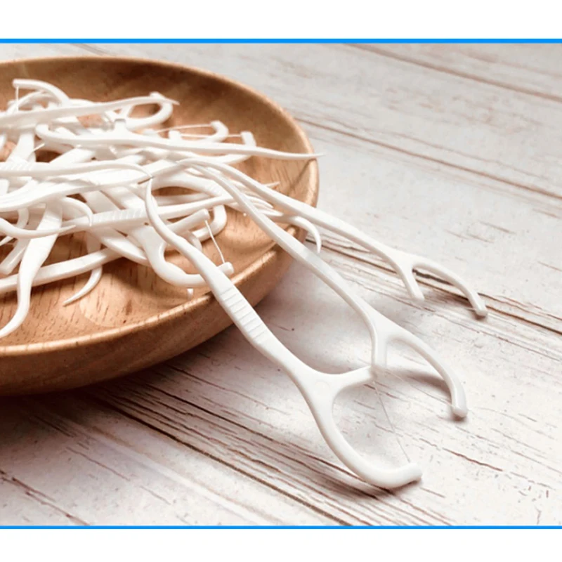 200 ~ 600 шт. чистки зубов Зубная нить зубы палочки уход за полостью рта гигиена